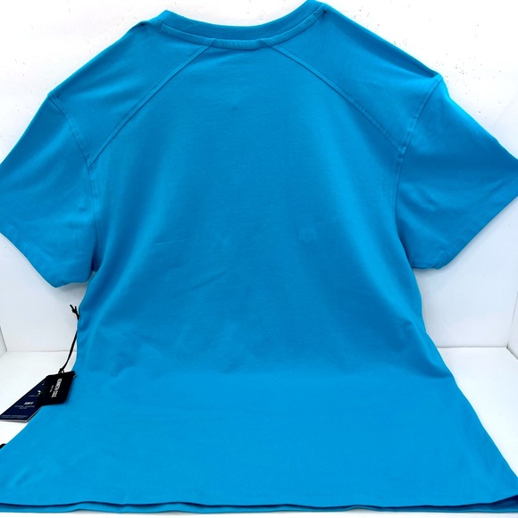 ⭐️KENNETH COLE NEW YORK💯,T-SHIRT, SIZE MEDIUM, “BLUE BIRD” COLOR, MOBILITY KNIT - Picture 6 of 16